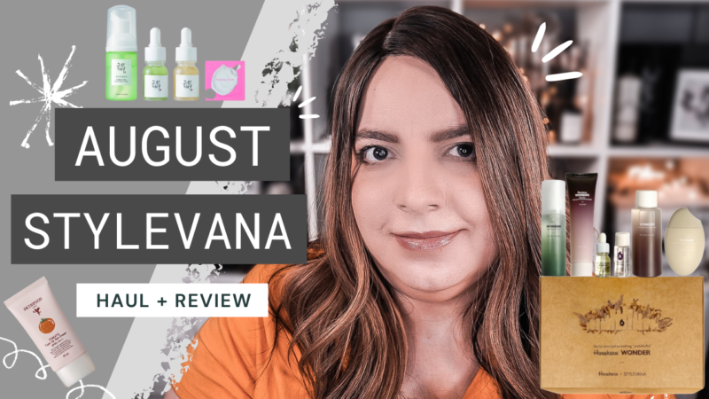 August STYLEVANA K-Beauty Skincare Haul